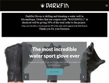 Tablet Screenshot of darkfingloves.com